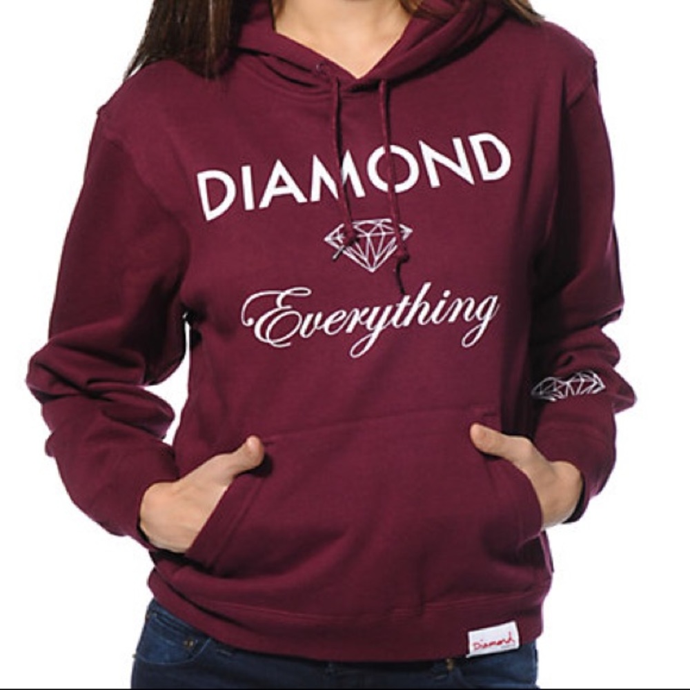 Diamond Supply Diamond Everything Graphic Hoodie